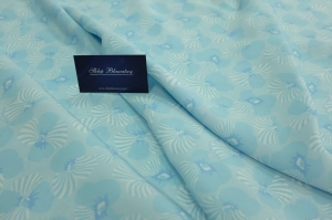 Jedwab Naturalny 100% Krepa Cienka Vermilion