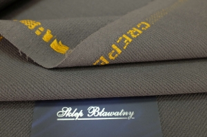 Wełna 100% Kostiumowa Krepa Alta Moda Stalowa