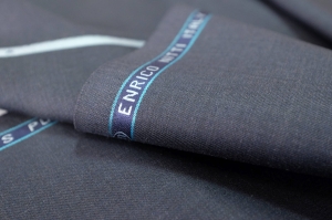 Wełna Kostiumowo Garniturowa Enrico Nitti Grafit