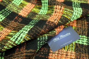 Chanel Wełna Akryl Poliamid Fandango