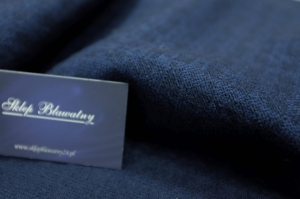 Wełna 100% Kostiumowa Jacquard Baso Granat