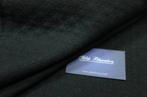 Wełna 100% Kostiumowa Jacquard Baso Czarna