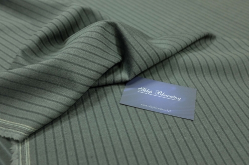 Wełna Kostiumowo Garniturowa Worsted Quality Stalowa Prążek  05.jpg