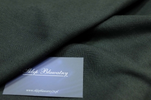 Wełna Jedwab Kostiumowo/Garniturowa Jodełka Czarna