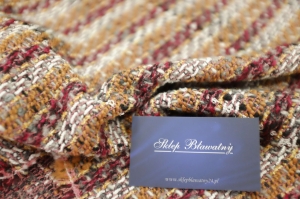 Wełna Chanel Boucle Pomarańcz Igon