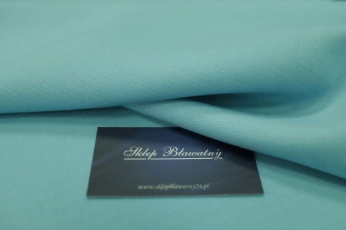 Wełna Kostiumowa Gabardyna Valentino Turkusowa 01.jpg