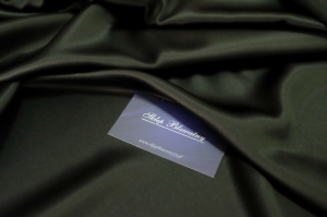 Jedwab Naturalny Satyna z Lycrą Milano Czarna