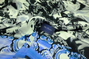 Jedwab Naturalny Krepa na Satynie GreyHound