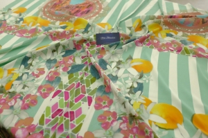 Jedwab Naturalny Krepa Oranje  Alta Moda