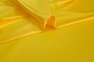 Jedwab Naturalny Satyna z Lycrą Milano Żółta