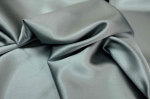Jedwab Naturalny Satyna z Lycrą Gładka Milano Stalowa 01.jpg