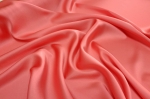 Jedwab Naturalny Satyna z Lycrą Milano Koralowy 02.jpg