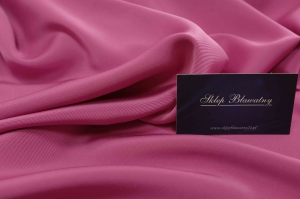Wiskoza 100% Triacetat Semplicemente Bellissima Fuksja