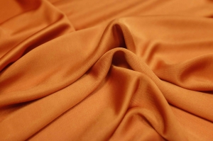 Wiskoza 100% Dzianina Zimna Fredda Pomarańczowa