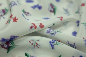 Jedwab Naturalny 100% Krepa Alta Moda Microse