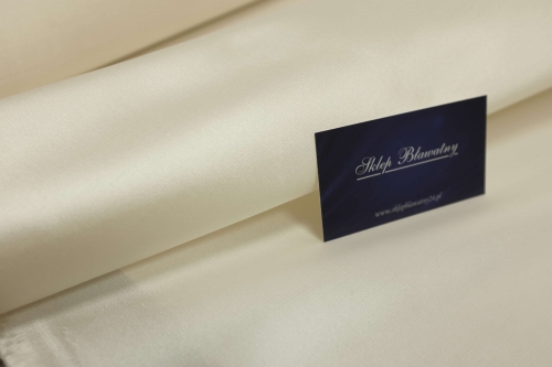 Jedwab Naturalny 100% Tafta Ślubna Alta Moda Jasna Vanilia 02.jpg