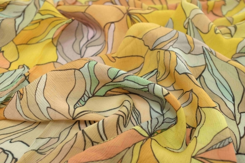 Wiskoza 100% Krepon Missoni Sabato Oranie 01.jpg