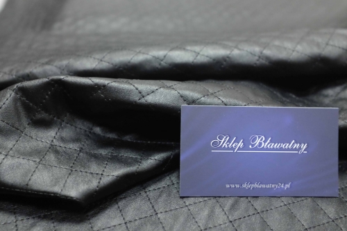 Poliamid Pikówka Skóra_Skaj Przeszywana Czarna 02.jpg