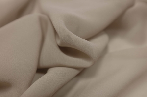 Jedwab Naturalny 100% Szyfon/Krepa Milano Beż Kamienny