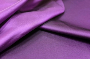 Jedwab Naturalny 100% Shantung/Tafta Bilaterale Fiolet