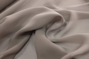 Jedwab Naturalny 100% Szyfon/Krepa Milano Kamienny Beige