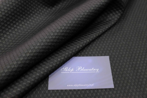 Bawełna 100% Pika Max Mara Czarna Kupon 02.jpg