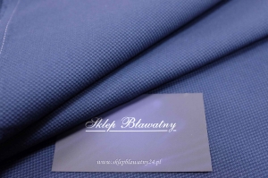 Bawełna 100% Pika Drobna Kobalt