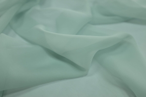 Jedwab Naturalny 100% Szyfon/Muślin Milano Mięta