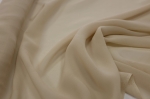 Jedwab Naturalny 100% Szyfon_Muślin Milano Beżowy Ciemny 05.jpg