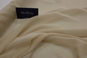 Jedwab Naturalny 100% Szyfon Milano Jasny Beige