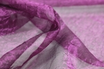 Jedwab Naturalny 100% Organza Metal Amarant 01.jpg