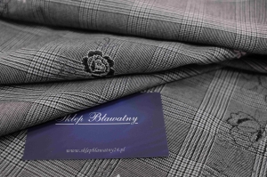 Wełna 100% Tropik Haftowany Alta Moda