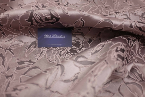 Jedwab Naturalny Poliamid Jacquard Cried Wrzos 02.jpg