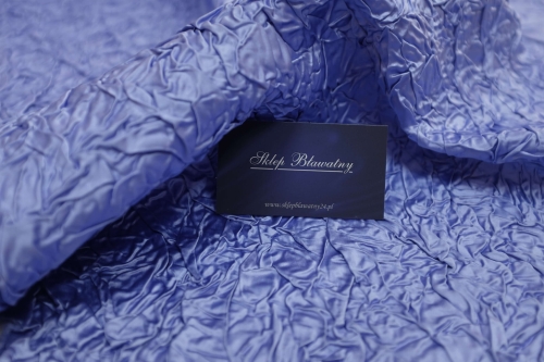 Wiskoza Poliester Satyna Kreszowana Niebieska Alta Moda 02.jpg