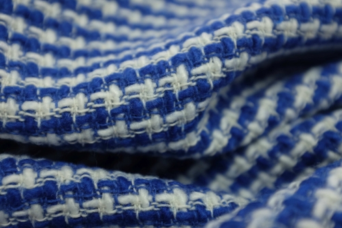 Wełna Bawełna Poliester Pepitka NIebieska Alta Moda 01.jpg