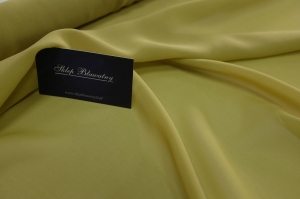 Jedwab Naturalny 100% Szyfon Milano Oliwka Jasna