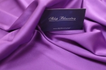 Jedwab Naturalny Satyna z Lycrą Gładka Alta Moda Fiolet Biskupi 02.jpg