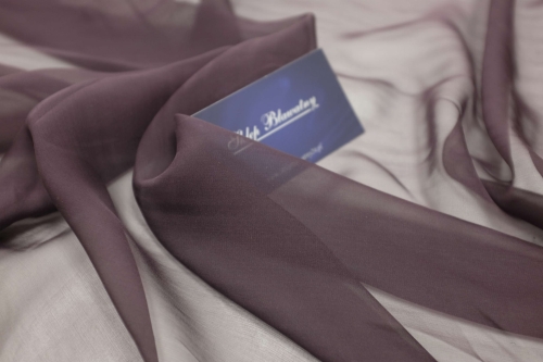 Jedwab Naturalny Szyfon Milano Kuopn Śliwka Ciemna 03.jpg