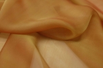 Jedwab Naturalny 100% Szyfon Milano Kameleon Złoto_Pomarańcz 01.jpg