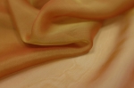 Jedwab Naturalny 100% Szyfon Milano Kameleon Złoto_Pomarańcz 06.jpg