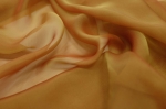 Jedwab Naturalny 100% Szyfon Milano Kameleon Złoto_Pomarańcz 04.jpg