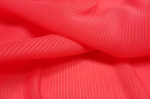 Poliester 100% Szyfon Plisowany Karnawałowy CZerwony Arbuzowy 06.jpg
