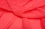 Poliester 100% Szyfon Plisowany Karnawałowy CZerwony Arbuzowy 05.jpg