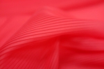 Poliester 100% Szyfon Plisowany Karnawałowy CZerwony Arbuzowy 04.jpg