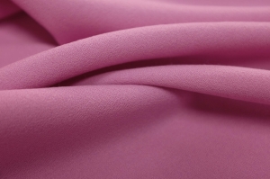 Wełna Jedwab Krepa Alta Moda Kupon Fuksja