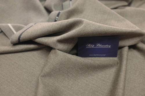 Wełna 100% Flanela Merino Extrafine Szaro Beżowy 02.jpg