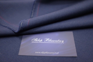 Wełna Poliester Alta Moda Tropik Granat