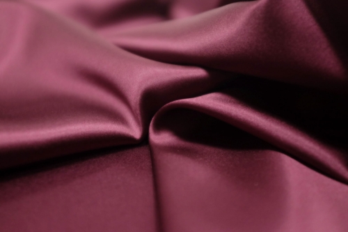 Jedwab Naturalny z Lycrą Satyna Milano Bordowa 01.jpg