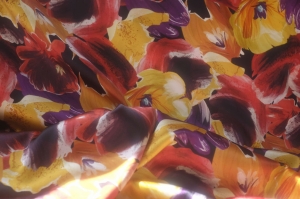 Jedwab Naturalny Satyna z Lycrą Kupon D&G Calotti