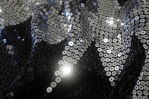 Poliamid Cekiny na Siatce Kupon Alta Moda